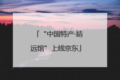 “中国特产·靖远馆”上线京东