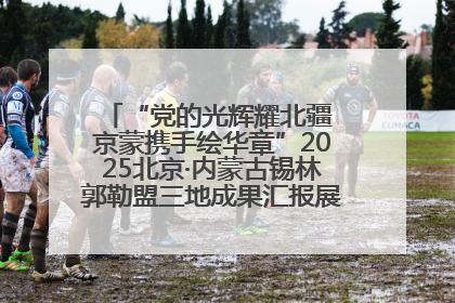 “党的光辉耀北疆 京蒙携手绘华章”2025北京·内蒙古锡林郭勒盟三地成果汇报展系列活动启动