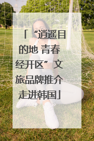 “逍遥目的地 青春经开区”文旅品牌推介走进韩国