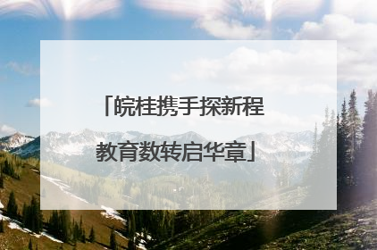 皖桂携手探新程 教育数转启华章