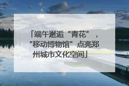 端午邂逅“青花”，“移动博物馆”点亮郑州城市文化空间