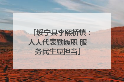 绥宁县李熙桥镇：人大代表勤履职 服务民生显担当