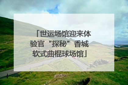 世运场馆迎来体验官“探秘”香城软式曲棍球场馆