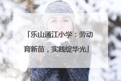 乐山通江小学：劳动育新苗，实践绽华光