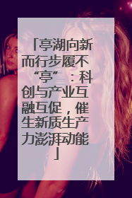 亭湖向新而行步履不“亭”：科创与产业互融互促，催生新质生产力澎湃动能