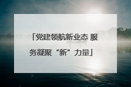 党建领航新业态 服务凝聚“新”力量