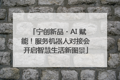 宁创新品・AI 赋能！服务机器人对接会开启智慧生活新图景