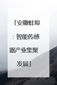 安徽蚌埠：智能传感器产业集聚发展