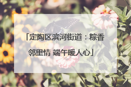 定陶区滨河街道：粽香邻里情 端午暖人心