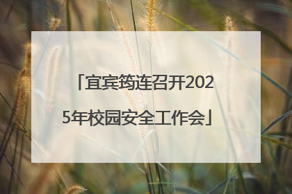 宜宾筠连召开2025年校园安全工作会