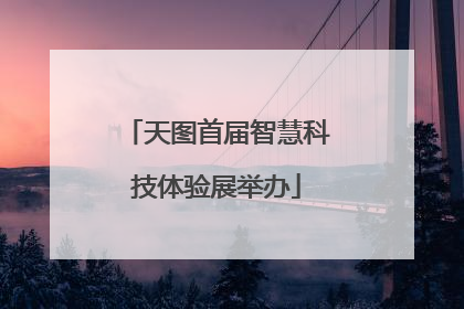 天图首届智慧科技体验展举办