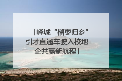 峄城“榴枣归乡”引才直通车驶入校地企共赢新航程