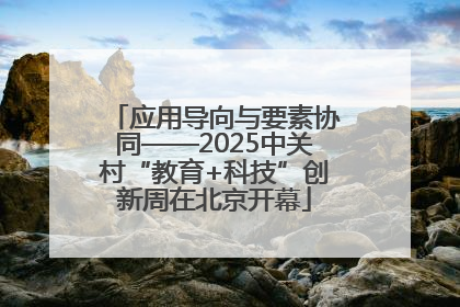 应用导向与要素协同——2025中关村“教育+科技”创新周在北京开幕