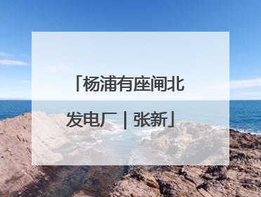 杨浦有座闸北发电厂｜张新