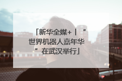 新华全媒+丨“世界机器人嘉年华”在武汉举行
