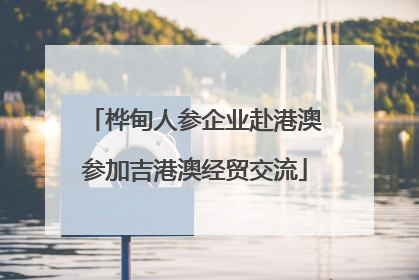 桦甸人参企业赴港澳参加吉港澳经贸交流