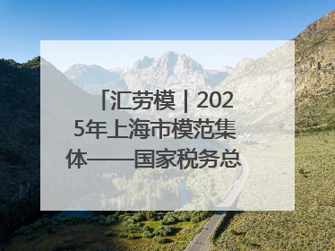 汇劳模｜2025年上海市模范集体——国家税务总局上海市徐汇区税务局第一税务所