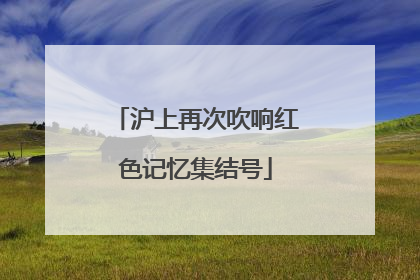 沪上再次吹响红色记忆集结号