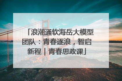 浪潮通软海岳大模型团队：青春逐浪，智启新程｜青春思政课