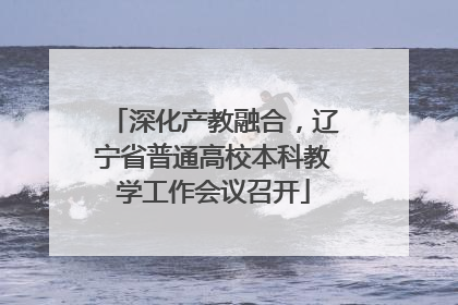 深化产教融合，辽宁省普通高校本科教学工作会议召开