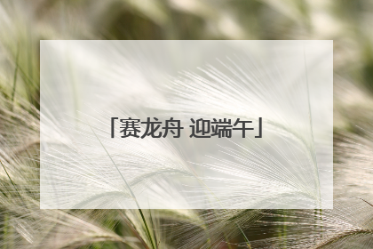 赛龙舟 迎端午