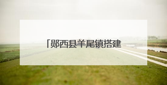 郧西县羊尾镇搭建调制大棚激活烟叶产业“新动能”