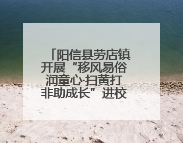 阳信县劳店镇开展“移风易俗润童心·扫黄打非助成长”进校园活动