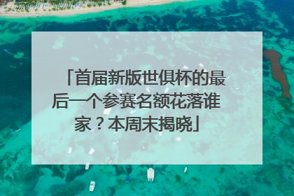 首届新版世俱杯的最后一个参赛名额花落谁家？本周末揭晓