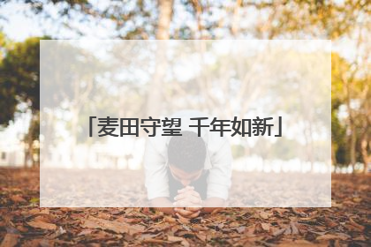 麦田守望 千年如新