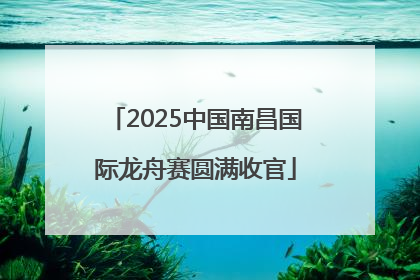 2025中国南昌国际龙舟赛圆满收官