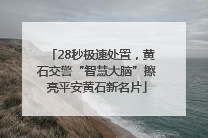 28秒极速处置，黄石交警“智慧大脑”擦亮平安黄石新名片